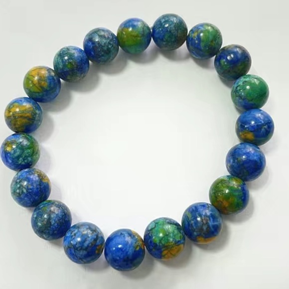 Azurite gemstone bracelet - Picture 7 of 7